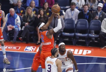 亚历山大28+8 雷霆49分大胜太阳进NBA杯西决